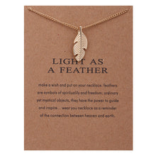 Load image into Gallery viewer, 2017 New Gold-color Leaves Light As A Feather Alloy Collarbone Short Maxi Necklace Women