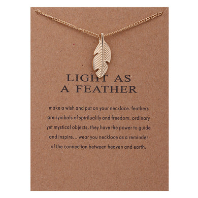 2017 New Gold-color Leaves Light As A Feather Alloy Collarbone Short Maxi Necklace Women