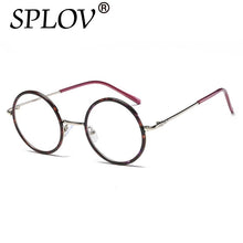 Load image into Gallery viewer, 2017  Metal Simple Art Glasses Boy Girls Frame Flat Round Eyewear Armacao De Grau Para Mulher Half Frame Glasses