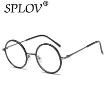 Load image into Gallery viewer, 2017  Metal Simple Art Glasses Boy Girls Frame Flat Round Eyewear Armacao De Grau Para Mulher Half Frame Glasses