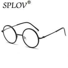 Load image into Gallery viewer, 2017  Metal Simple Art Glasses Boy Girls Frame Flat Round Eyewear Armacao De Grau Para Mulher Half Frame Glasses