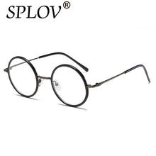 Load image into Gallery viewer, 2017  Metal Simple Art Glasses Boy Girls Frame Flat Round Eyewear Armacao De Grau Para Mulher Half Frame Glasses