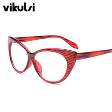 Load image into Gallery viewer, 2023 Sexy Cat Eye Optical Glasses Women Transparent Eyewear Brand Designer Vintage Clear Eyeglasses Optical Frame oculos