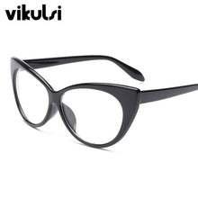 Load image into Gallery viewer, 2023 Sexy Cat Eye Optical Glasses Women Transparent Eyewear Brand Designer Vintage Clear Eyeglasses Optical Frame oculos