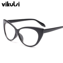 Load image into Gallery viewer, 2023 Sexy Cat Eye Optical Glasses Women Transparent Eyewear Brand Designer Vintage Clear Eyeglasses Optical Frame oculos