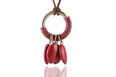 2017 New maxi necklace, Vintage necklaces & pendants, Women Jewelry,colar Wood Pendant collier,collares,choker necklace women