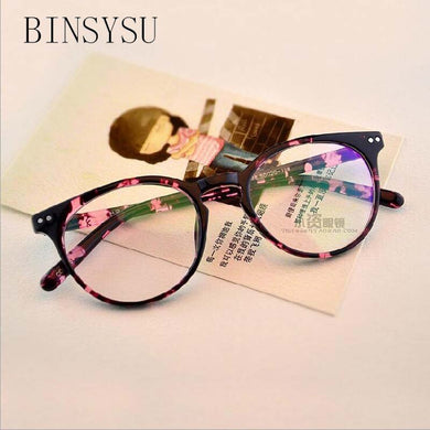 2023 Retro eyeglasses optical computer glasses women brand design Plain mirror oculos de grau femininos masculino frames eyewear