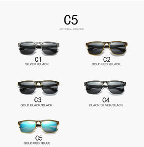 2023Classic Polarized Sunglasses Men Brand Designer  Men's Integrated  Sun glasses