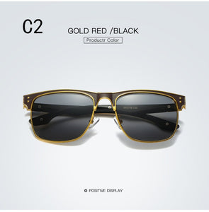 2023Classic Polarized Sunglasses Men Brand Designer  Men's Integrated  Sun glasses