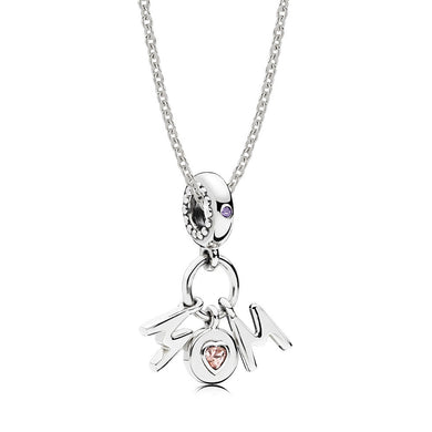 2018 100% 925 Sterling Silver Perfect Mum Necklace Gift Set Fit Charm Original Necklace A Set Of Prices