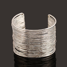 Carica l'immagine nel visualizzatore di Gallery, 2018 African New Fashion Simple Creative Design Bangle Accessory Women Charm Prom Party Gifts Jewelry