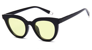 2023 Cat Eye Sunglasses Men Women Small Size Eye Cat Sunglasses Man Lady Retro Brand Design Unique Ocean Lenses DrivingEyewear