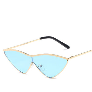 2023 Cat Eye entes de sol Spectacles Vintage  Men Pilot Lunettes Female Cateye Male Oculos Sunglasses-women Gozluk
