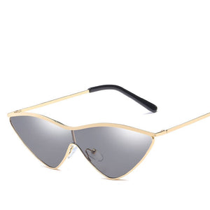 2023 Cat Eye entes de sol Spectacles Vintage  Men Pilot Lunettes Female Cateye Male Oculos Sunglasses-women Gozluk