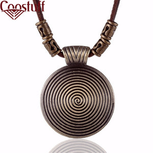 2018 Chokers Vintage Women Jewelry choker necklace colar Long Genuine Leather statement necklace Woman collier kolye collares
