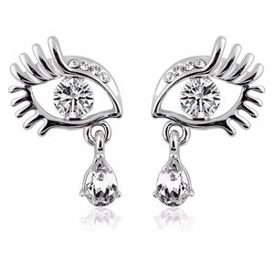 2018 Direct Selling Round Brincos Wholesale New Women Jewelry 925 Earrings Shambhala Design Crystal From Swarovski