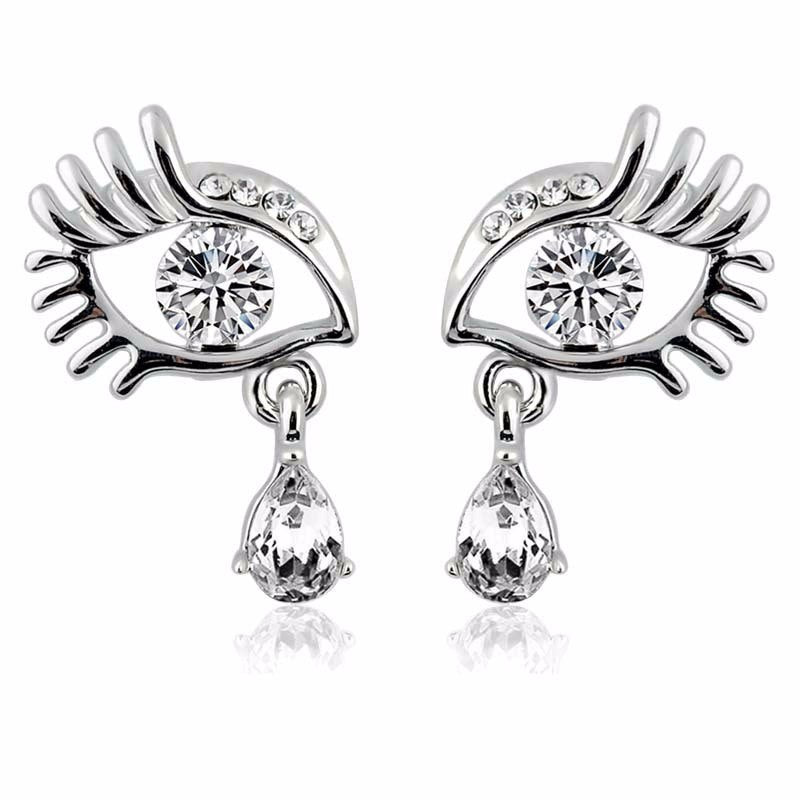 2018 Direct Selling Round Brincos Wholesale New Women Jewelry 925 Earrings Shambhala Design Crystal From Swarovski