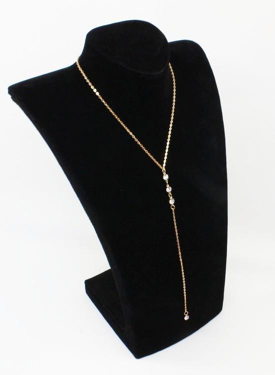 2018 Collana di moda esposta in Europa e negli Stati Uniti Collana elegante a catena semplice collana femminile bohémien 
