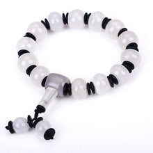 Load image into Gallery viewer, 2018 Fashion Natural Stone Amber Bracelets For Women Men Rose Quart Tiger Eyes Agates Beads Yoga Bracelets Pulseira Masculina