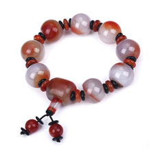 Load image into Gallery viewer, 2018 Fashion Natural Stone Amber Bracelets For Women Men Rose Quart Tiger Eyes Agates Beads Yoga Bracelets Pulseira Masculina