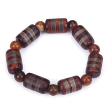 Load image into Gallery viewer, 2018 Fashion Natural Stone Amber Bracelets For Women Men Rose Quart Tiger Eyes Agates Beads Yoga Bracelets Pulseira Masculina
