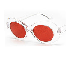 Load image into Gallery viewer, 2023 Glasses Colors Oval Crystal Sunglasses Women Cool Brand Designer  Glitter Lens Female Party Glasses oculos de sol f