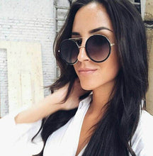 Load image into Gallery viewer, 2023 Glasses Green red  Round Sunglasses Women Brand Designer Sun Glasses Female Optical Spectacle Eyeglasses Women