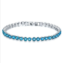 Carica l'immagine nel visualizzatore di Gallery, 2018 Hot Luxury Bracciale rotondo a 8 colori Bracciale transfrontaliero femminile Bracciale in cristallo di Swarovski Fit DW per le donne Party 
