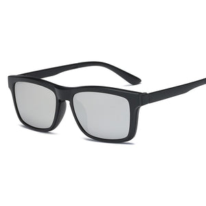 2023 Men's Polarized Sunglasses Brand Metal Eye Summer Sun glasses Dark Green Lens