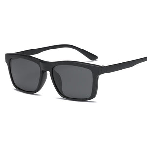 2023 Men's Polarized Sunglasses Brand Metal Eye Summer Sun glasses Dark Green Lens