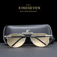 Load image into Gallery viewer, 2023 Mens Polarized Night Driving Sunglasses Men Brand Designer Yellow Lens Night Vision Driving Glasses Goggles Reduce Glare