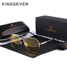 Load image into Gallery viewer, 2023 Mens Polarized Night Driving Sunglasses Men Brand Designer Yellow Lens Night Vision Driving Glasses Goggles Reduce Glare