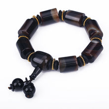 Load image into Gallery viewer, 2018 Natural Agate Jade Bracelet Amber Handmade Natural Stone Stretch Elastic Glass Bead Charm Bracelets Women Fashion Jewelry