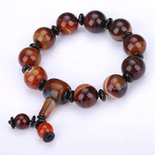 Load image into Gallery viewer, 2018 Natural Stone Bracelet Jewelry Transfer Lucky Purple Bracelet Chakra Yoga Beads Healing Crystal Amber Bracelets For Women