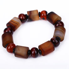 Load image into Gallery viewer, 2018 Natural Stone Bracelet Jewelry Transfer Lucky Purple Bracelet Chakra Yoga Beads Healing Crystal Amber Bracelets For Women