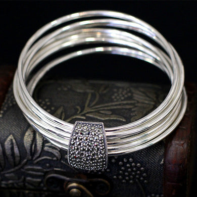 2018 New Arrival Sale Armbanden Voor Vrouwen Ms Character Items S925 Pure Ornaments Thai Handmade Cardano's Rings Bracelet Love