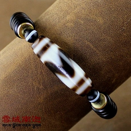 2018 New Arrival Tibetan Style Qualitied Dzi Bead Ji Powerful Bracelet Coconut Shells for Men & Women Fengshui Bracelet