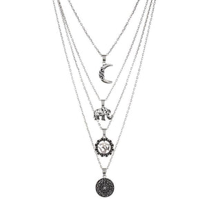 2018 New Avengers Black Panther Necklace Wakanda King T'Challa Black Panther Cospl Necklace
