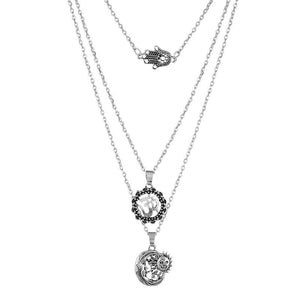 2018 New Avengers Black Panther Necklace Wakanda King T'Challa Black Panther Cospl Necklace