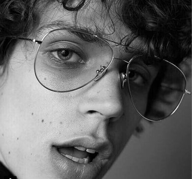 2023 Designer Men Glasses Optical Frames Women Metal Round Glasses Frame Clear lens Eyeware Black Silver Gold Eye Glass