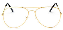 Carica l&#39;immagine nel visualizzatore di Gallery, 2023 Designer Men Glasses Optical Frames Women Metal Round Glasses Frame Clear lens Eyeware Black Silver Gold Eye Glass
