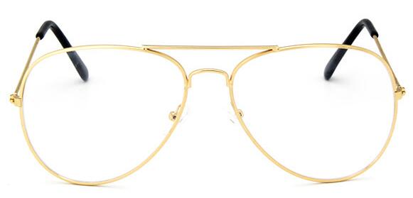 2023 Designer Men Glasses Optical Frames Women Metal Round Glasses Frame Clear lens Eyeware Black Silver Gold Eye Glass
