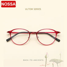 Load image into Gallery viewer, 2023 Designer Plastic Steel Glasses Frames Vintage Women Men Eyewear Frames Clear Lens Casual Myopia Optical Frame