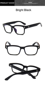 2018 Occhiali da vista Uomo Donna Square Designer di marca Montature per occhiali Trasparente Miopia ottica Occhiali per computer Oculos De Grau