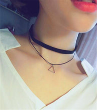 Load image into Gallery viewer, 2018 New Fashion Black Lace Pearls choker pendent Necklaces Jewelry Multilayer Chain Imitation For Women Wedding Bride Necklace