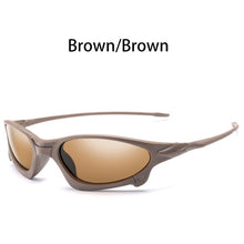 Load image into Gallery viewer, 2023 Small Colourful Lens Sport Sunglasses Men Polarized UV400 Coating Mirrored Driving Fishing Sun Glasses Oculos