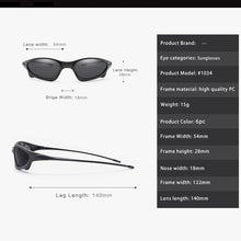 Load image into Gallery viewer, 2023 Small Colourful Lens Sport Sunglasses Men Polarized UV400 Coating Mirrored Driving Fishing Sun Glasses Oculos