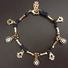 Load image into Gallery viewer, 2018 New Fashion jewelry handcrafted jewelry bracelet Unisex Crystal from Austrian Retro Simple Palm Eye Bracelet 4 Colors