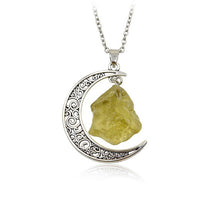 Load image into Gallery viewer, 2018 New Jewelry Hot crystal Necklace Soft Gothic Garbage Witchcraft Goddess Purple Stone Necklace Wholesale