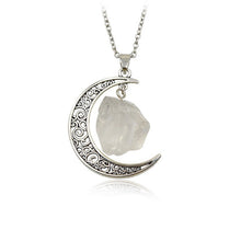 Load image into Gallery viewer, 2018 New Jewelry Hot crystal Necklace Soft Gothic Garbage Witchcraft Goddess Purple Stone Necklace Wholesale